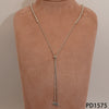 Wholesale Unisex Simple Geometric Stainless Steel Ball Bead And O Word Chain Jewelry Set With Electroplating
