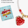 Wholesale Unisex Simple Heart Shape Copper Electroplated Pendant Pearl Clavicle Necklace