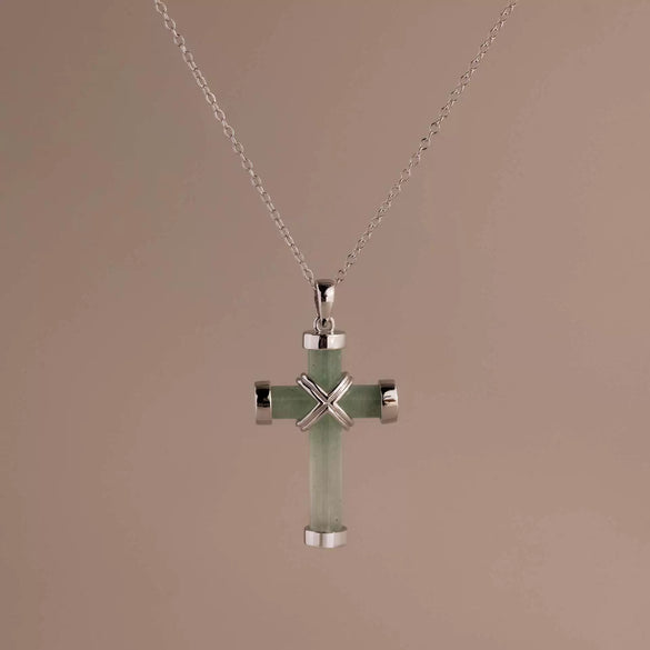 Wholesale Unisex Simple Heart Shape Cross Water Drop Pendant Paper Clip Necklace With String Of Pearls Chain Copper Electroplated Gold Color Retention