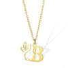 Wholesale Unisex Stainless Steel And Copper Letter Necklace With Hollow Portrait And Cross Chain Electroplated