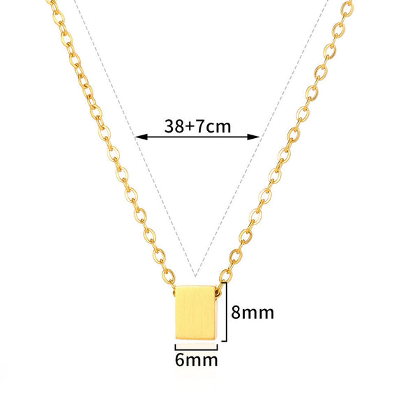 Wholesale Unisex Stainless Steel Cross Butterfly Heart Pendant Necklace With 18K Gold Plated Electroplating