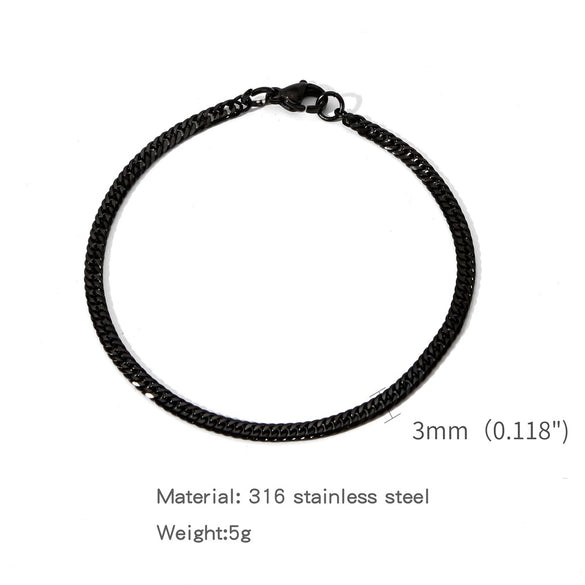 Wholesale Unisex Stainless Steel Geometric Exaggerated Electroplated Double Woven Bracelet