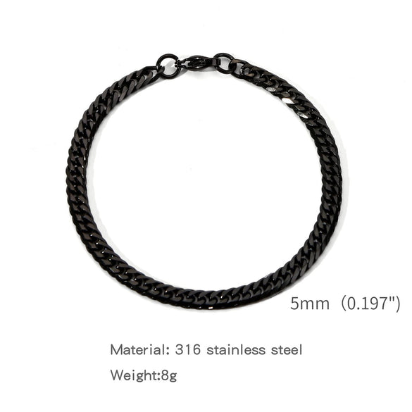 Wholesale Unisex Stainless Steel Geometric Exaggerated Electroplated Double Woven Bracelet