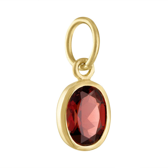Wholesale Unisex Stainless Steel Geometric Pattern Electroplated 18K Gold Color Retention Adjustable Chain Necklace With Birthstone Pendants