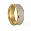 Wholesale Unisex Stainless Steel Geometric Ring With Electroplating