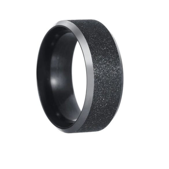 Wholesale Unisex Stainless Steel Geometric Ring With Electroplating