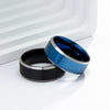 Wholesale Unisex Stainless Steel Geometric Ring With Electroplating