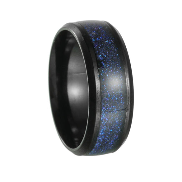 Wholesale Unisex Stainless Steel Geometric Star Ring With Electroplating Treatment