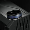 Wholesale Unisex Stainless Steel Geometric Star Ring With Electroplating Treatment
