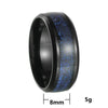 Wholesale Unisex Stainless Steel Geometric Star Ring With Electroplating Treatment