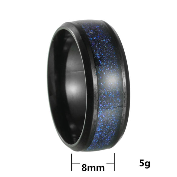 Wholesale Unisex Stainless Steel Geometric Star Ring With Electroplating Treatment