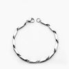 Wholesale Unisex Stainless Steel Handmade Melon Seed Chain Necklace With Geometric Pendant And Polishing Treatment