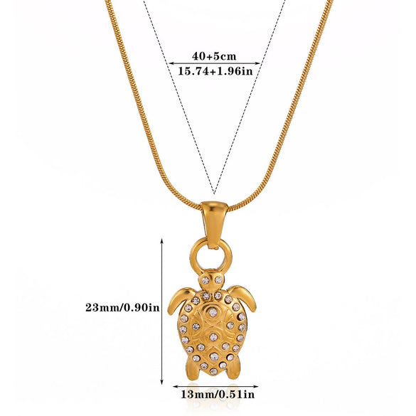 Wholesale Unisex Stainless Steel 18K Gold Plated Cross Chain Pendant Necklace