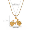 Wholesale Unisex Stainless Steel 18K Gold Plated Cross Chain Pendant Necklace