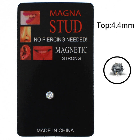 Wholesale Unisex Surgical Steel Holefree Nose Lip Ear Bone Nails With Round Ball Square Fivestar Plum Blossom Heart Shape Patterns And Electroplating Treatment