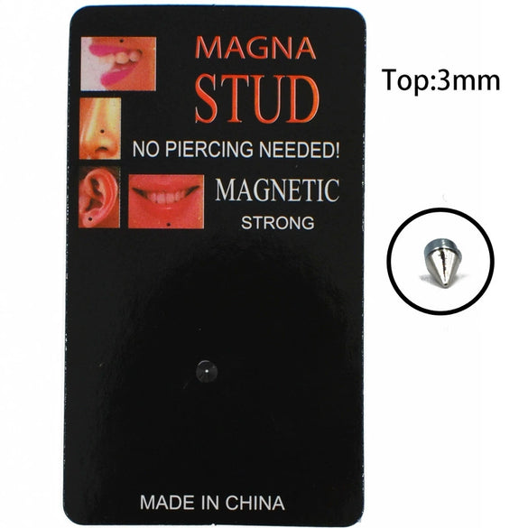 Wholesale Unisex Surgical Steel Holefree Nose Lip Ear Bone Nails With Round Ball Square Fivestar Plum Blossom Heart Shape Patterns And Electroplating Treatment