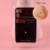 Wholesale Unisex Surgical Steel Holefree Nose Lip Ear Bone Nails With Round Ball Square Fivestar Plum Blossom Heart Shape Patterns And Electroplating Treatment