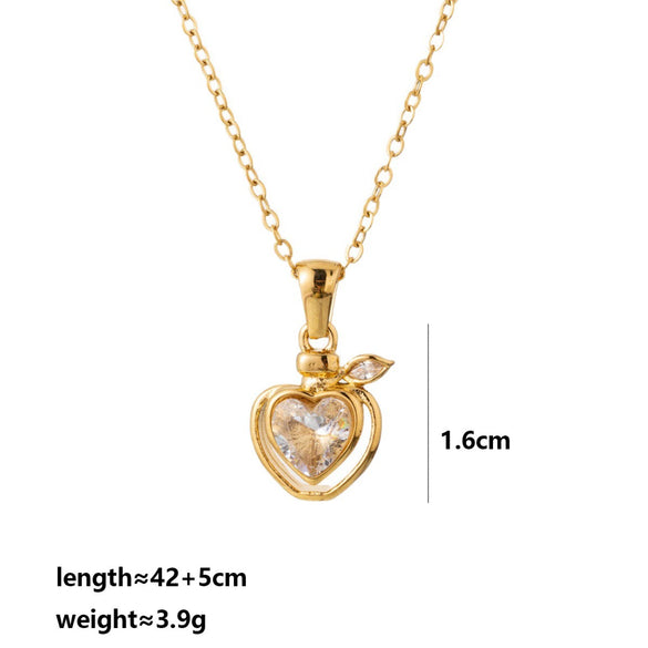 Wholesale Unisex Sweet And Cool Minimalist Stainless Steel Star Electroplated Drawstring Ochain Necklace