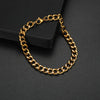Wholesale Unisex Titanium Steel Ushape Bracelet With Electroplating Treatment Classic Style Jewelry