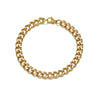 Wholesale Unisex Titanium Steel Ushape Bracelet With Electroplating Treatment Classic Style Jewelry
