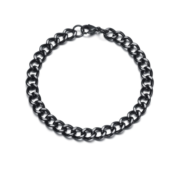 Wholesale Unisex Titanium Steel Ushape Bracelet With Electroplating Treatment Classic Style Jewelry