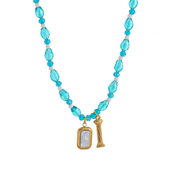 Wholesale Unisex Titanium Steel Zircon Small Fish Pearl Pendant Necklace And Earrings In Baroque And Minimalist Style