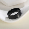 Wholesale Unisex Ushaped Stainless Steel Ring With Electroplating