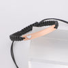 Wholesale Unisex Versatile Geometric Titanium Steel Wax Rope Woven Adjustable Heartshaped Bracelet With Electroplating