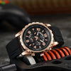 Wholesale Universal Fashion Silicone Alloy Quartz Watch With Calendar And Round Dial