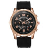 Wholesale Universal Fashion Silicone Alloy Quartz Watch With Calendar And Round Dial