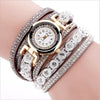 Wholesale Universal Leisure Alloy Case Imitation Leather Strap Round Dial Pointer Number Display Watch