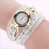 Wholesale Universal Leisure Alloy Case Imitation Leather Strap Round Dial Pointer Number Display Watch