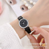 Wholesale Universal Leisure Retro Artistic Quartz Watch With Alloy Case Imitation Leather Strap And Round Dial