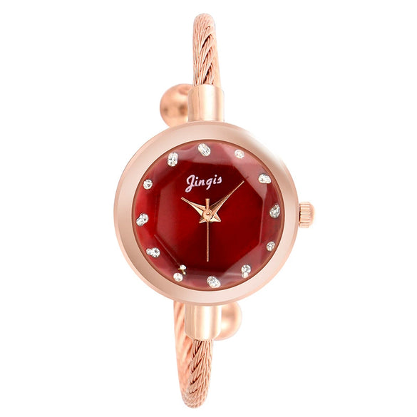 Wholesale Universal Leisure Style Quartz Watch With Stainless Steel Buckle Alloy Case Silicone Strap And Round Dial
