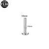 Wholesale Universal Lip Stud And Ear Bone Stud Replacement Rod In Geometric Style Made Of Copper And Stainless Steel With Electroplating Treatment Unisex