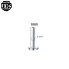 Wholesale Universal Lip Stud And Ear Bone Stud Replacement Rod In Geometric Style Made Of Copper And Stainless Steel With Electroplating Treatment Unisex