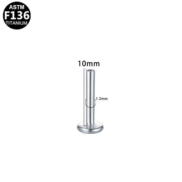 Wholesale Universal Lip Stud And Ear Bone Stud Replacement Rod In Geometric Style Made Of Copper And Stainless Steel With Electroplating Treatment Unisex
