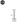 Wholesale Universal Lip Stud And Ear Bone Stud Replacement Rod In Geometric Style Made Of Copper And Stainless Steel With Electroplating Treatment Unisex