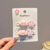 Wholesale Velvet Sweet Cartoon Plush Handmade Women's Hairpin Bangs Clip