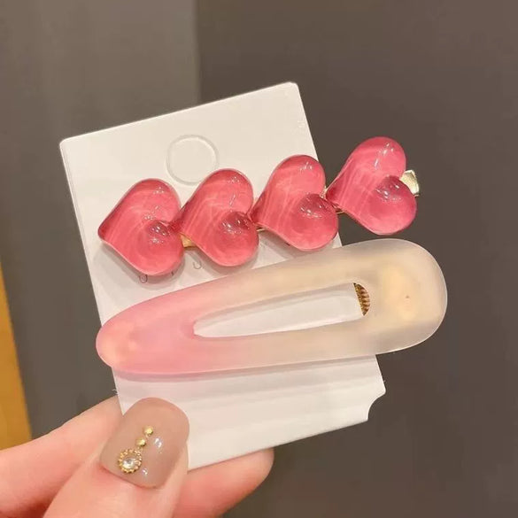 Wholesale Velvet Sweet Cartoon Plush Handmade Women's Hairpin Bangs Clip