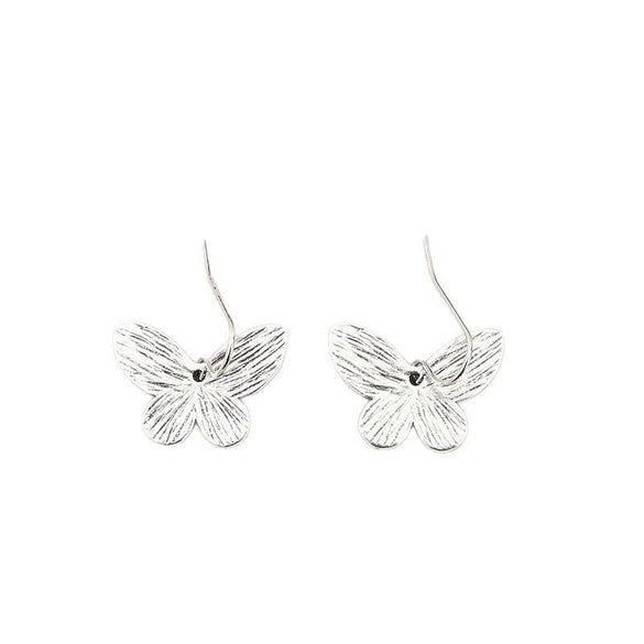 Wholesale Vintage Alloy Butterfly Earrings With Electroplating For Women