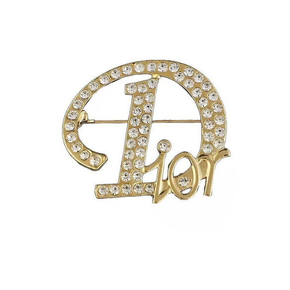 Wholesale Vintage Fashion Geometric Zinc Alloy Electroplated Brooch For Women And Unisex