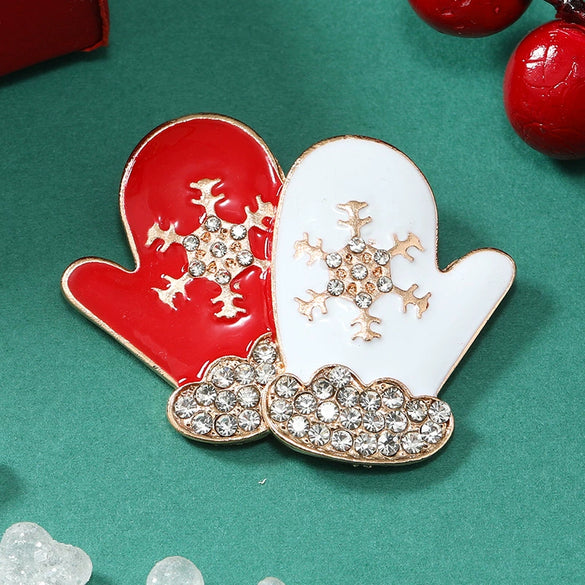 Wholesale Vintage Festive Alloy Dripping Oil Brooch For Women As Clothing Accessories