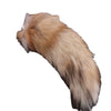 Wholesale Vintage Fox Fur Tail Keychain Pendant With Electroplating
