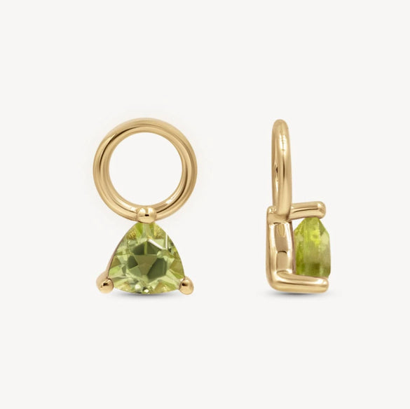 Wholesale Vintage Geometric Copper Pendant With Mixed Gemstone Inlay Electroplated 18K Gold For Women