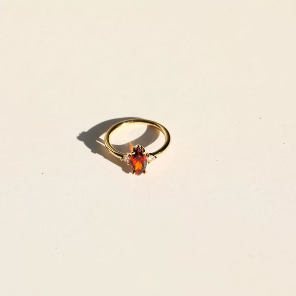 Wholesale Vintage Geometric Copper Ring With 18K Real Gold Electroplating For Women