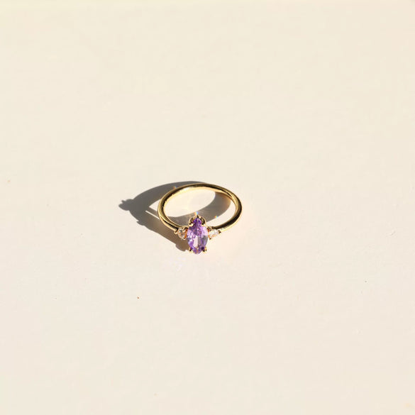 Wholesale Vintage Geometric Copper Ring With 18K Real Gold Electroplating For Women