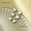Wholesale Vintage Geometric Fivepointed Star Stainless Steel 18K Gold Electroplated Women's Earrings