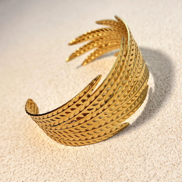 Wholesale Vintage Geometric Stainless Steel Plated Electroplated Bracelet Jewelry