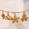 Wholesale Vintage Jewelry 316L Stainless Steel Necklace Pendant Plated With Gold